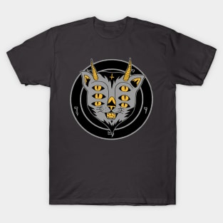 6 eye cat T-Shirt